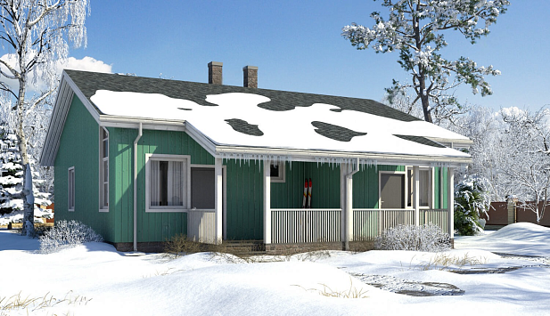 Дом из газобетона Энгозеро 2, 187 кв.м