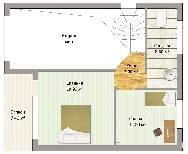 Дом из газобетона Лаяни, 140 кв.м