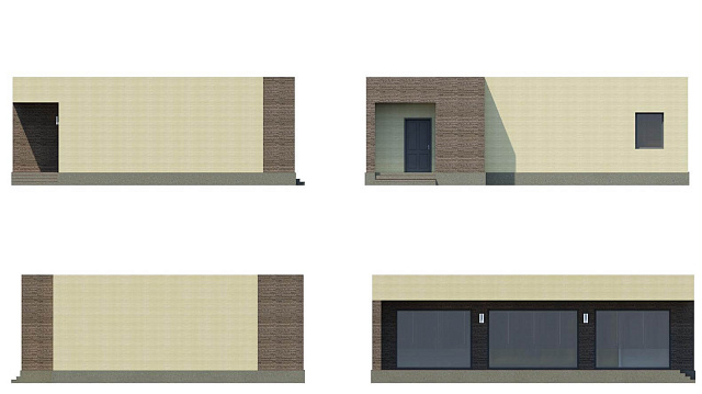 Дом из газобетона Иммалицы, 110 кв.м