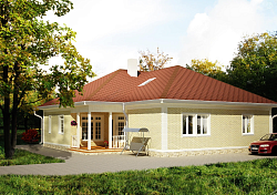 Дом из газобетона Волома, 178 кв.м