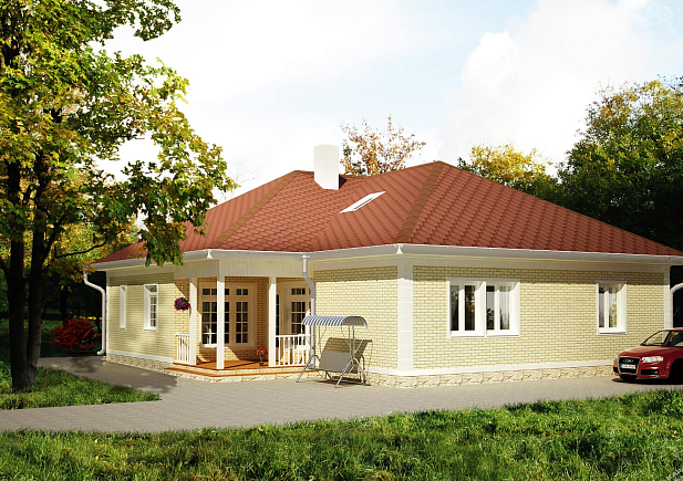 Дом из газобетона Волома, 178 кв.м