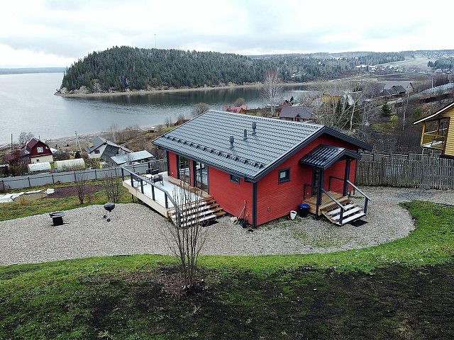 Дом из газобетона Джилии, 94 кв.м