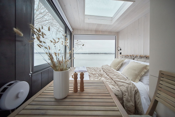 Дом из газобетона Эко-Дом Косалма, 12,2 кв.м