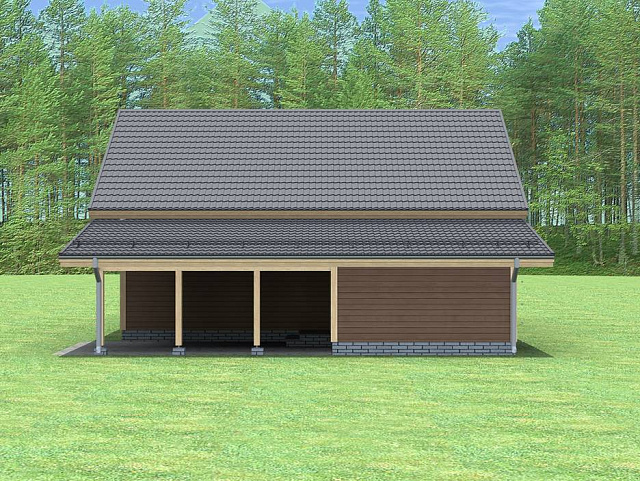 Дом из газобетона Видлица, 200 кв.м