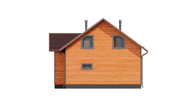 Дом из газобетона Мийнола, 150 кв.м