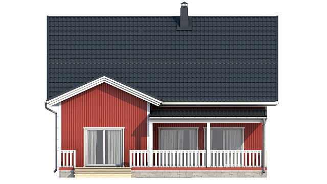 Дом из газобетона Тэдино, 191 кв.м