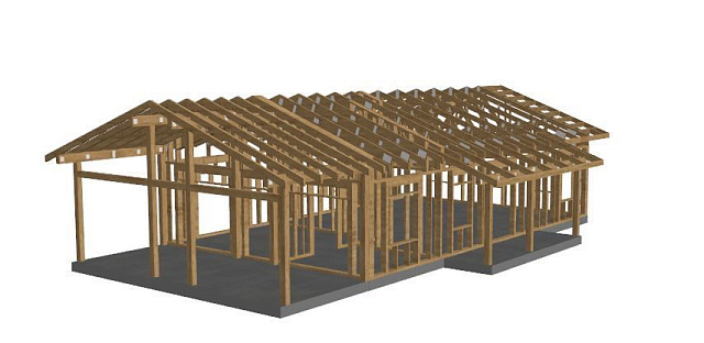 Дом из газобетона Олекка, 116 кв.м