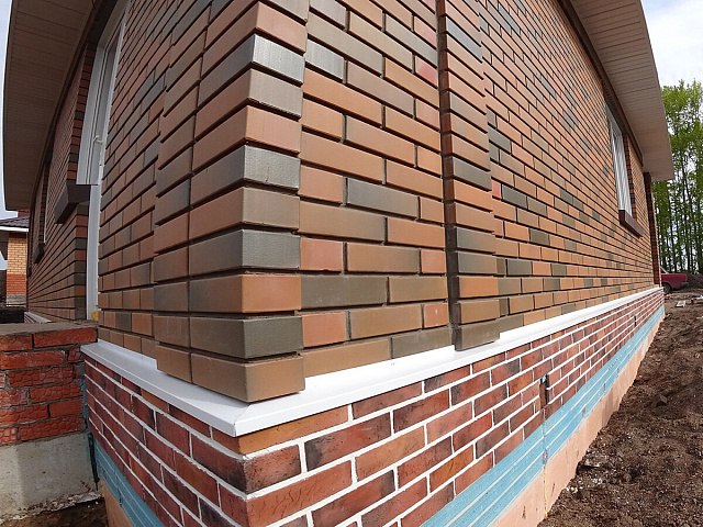 Облицовка кирпичом