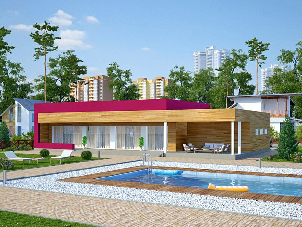 Дом из газобетона Лахколампи, 221 кв.м