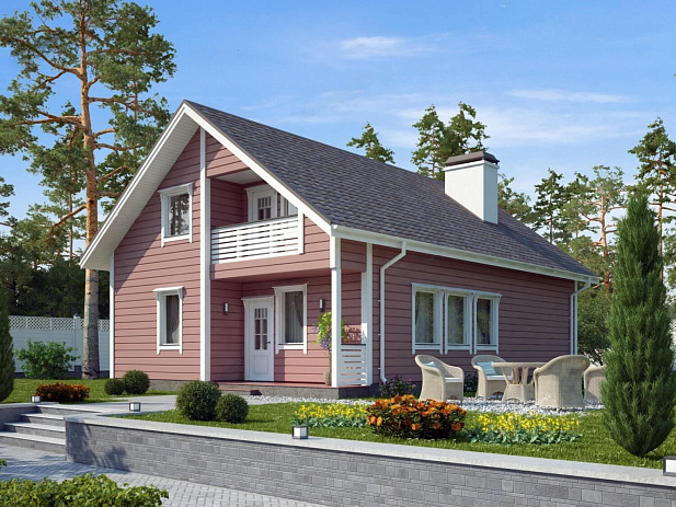 Дом из газобетона Суйсарь, 152 кв.м