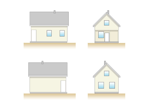 Дом из газобетона Важозеро, 66 кв.м