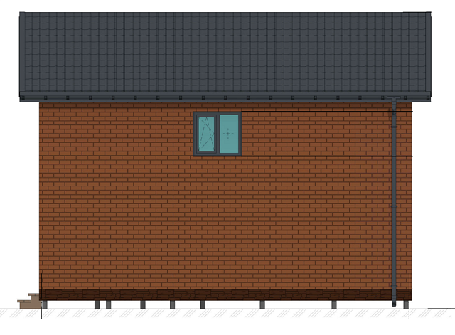 Дом из газобетона Раздолье, 98 кв.м