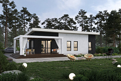 Дом из газобетона Тукса, 123 кв.м