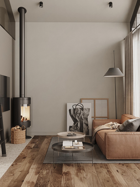 Дом из газобетона Микли, 82 кв.м