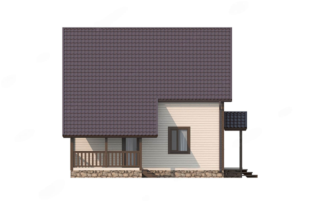 Дом из газобетона Палалахта, 130 кв.м