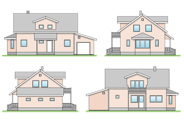 Дом из газобетона Войница, 210 кв.м