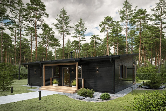 Дом из газобетона Кескозеро-2, 126 кв.м