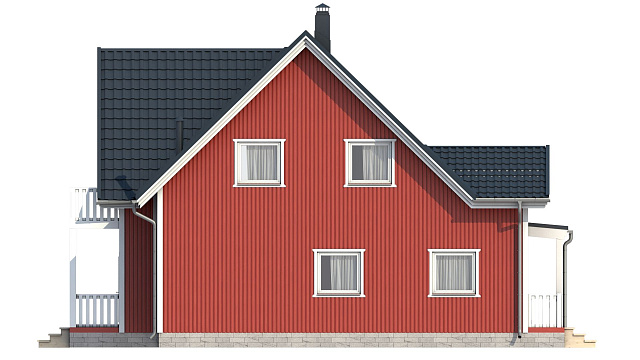 Дом из газобетона Тэдино, 191 кв.м