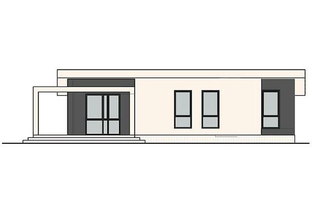 Дом из газобетона Тукса, 123 кв.м