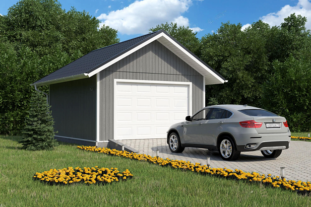 Гараж на одну машину, 30 кв.м