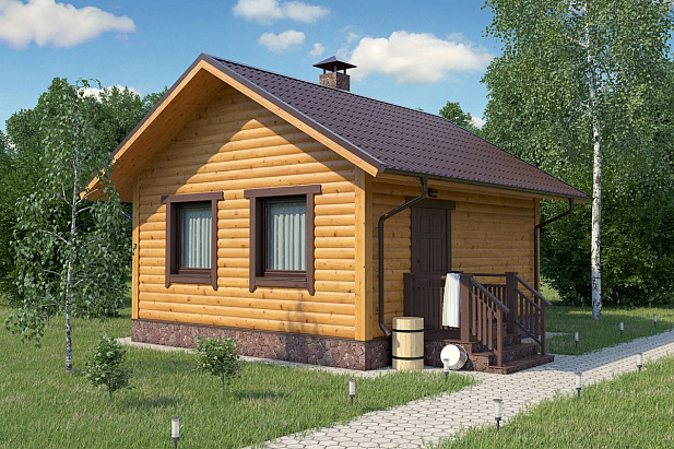 Баня 6 м * 6 м