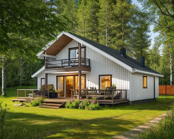 Дом из газобетона Ильме, 177 кв.м