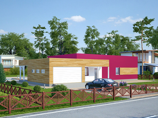 Дом из газобетона Лахколампи, 221 кв.м