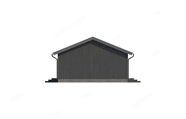 Дом из газобетона Мустова,118 кв.м