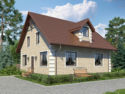 Дом из газобетона Панозеро, 150 кв.м