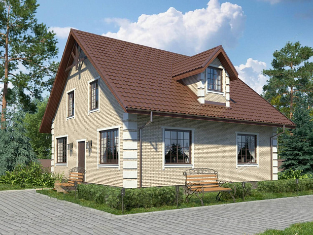 Дом из газобетона Панозеро, 150 кв.м