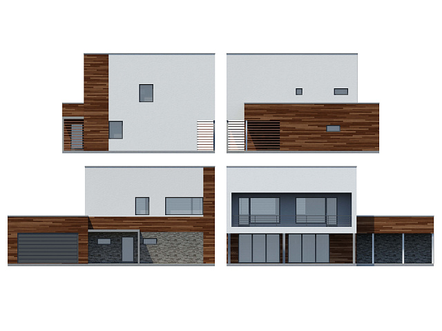 Дом из газобетона Вуорио, 244 кв.м