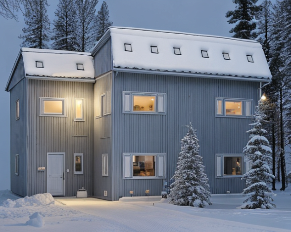 Дом из газобетона Таунхаус, 212 кв.м