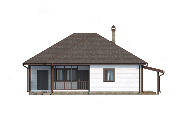 Дом из газобетона Терву, 148 кв.м