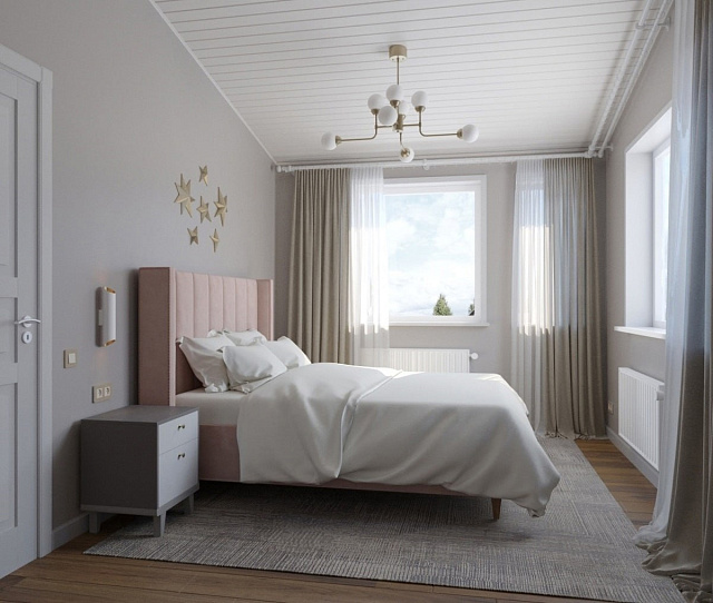 Дом из газобетона Мирре, 81 кв.м