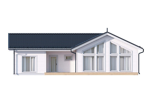 Дом из газобетона Линдозеро, 118 кв.м