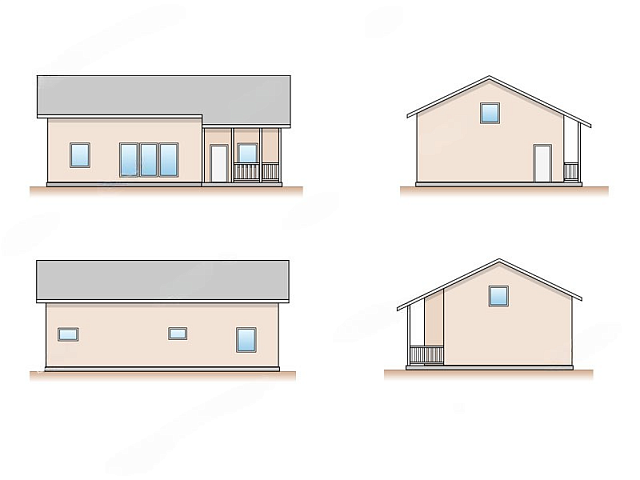 Дом из газобетона Чупа мансардная, 203 кв.м