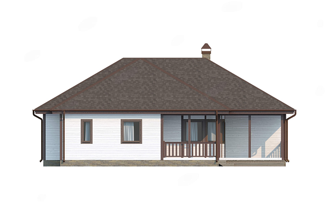 Дом из газобетона Терву, 148 кв.м