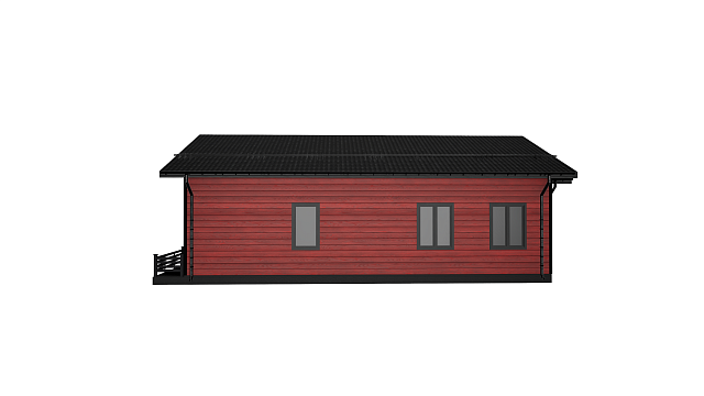 Дом из газобетона Джилии, 94 кв.м