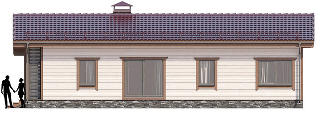 Дом из газобетона Сойва, 117,5 кв.м