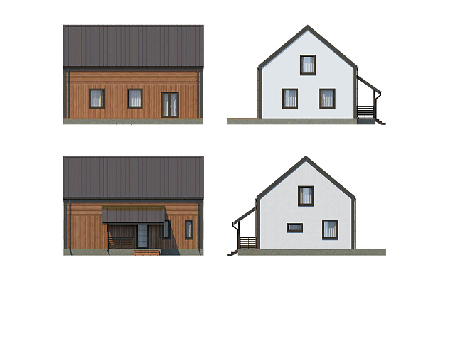 Дом из газобетона Сяргозеро, 131 кв.м