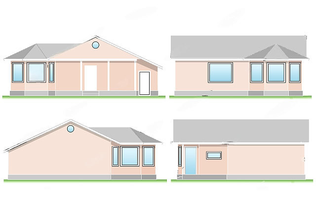Баня с террасой, 81 кв.м