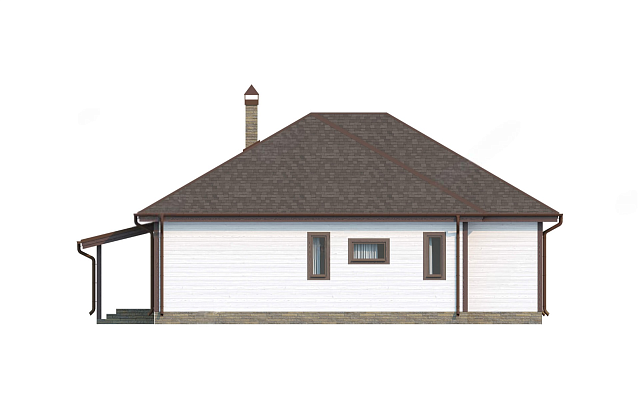 Дом из газобетона Терву, 148 кв.м