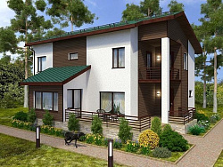 Дом из газобетона Беломорск, 192 кв.м