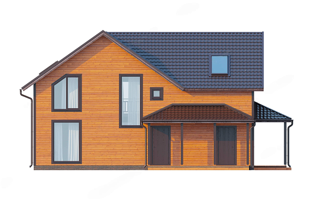 Дом из газобетона Кайдозеро, 230 кв.м