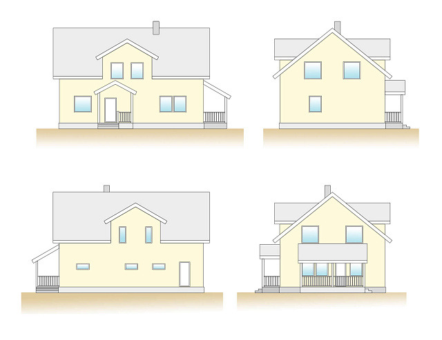 Дом из газобетона Нурмиярви, 200 кв.м