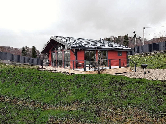 Дом из газобетона Джилии, 94 кв.м