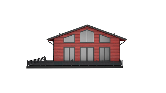 Дом из газобетона Джилии, 94 кв.м