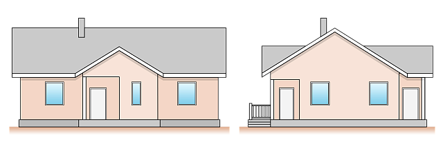 Дом из газобетона Алалампи, 107 кв.м