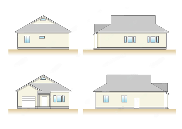 Дом из газобетона Киви, 156 кв.м