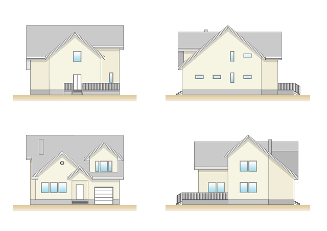 Дом из газобетона Линдозеро, 240 кв.м